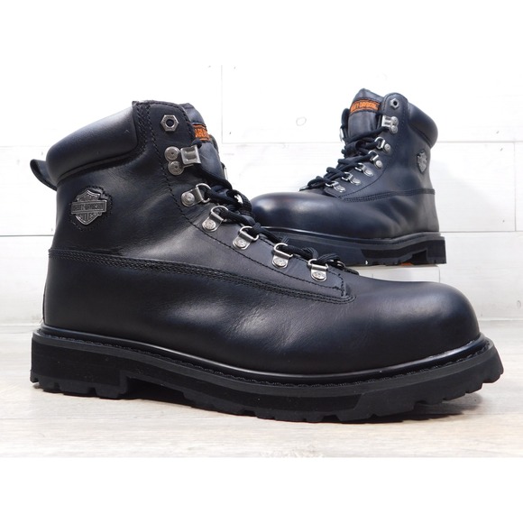 Harley-Davidson Other - Harley Davidson Mens Drive Steel Toe Boots Black Leather Size 11M D91144 M8413